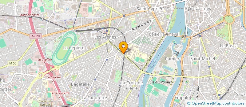 localisation de l'entreprise TOLOSA LOTISSEMENTS SNC à TOULOUSE