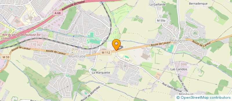 localisation de l'entreprise TOLOSA PARC-ET-JARDIN  MONTRABE