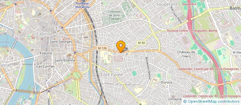 localisation de l'entreprise TOLOSA SERVICES à TOULOUSE