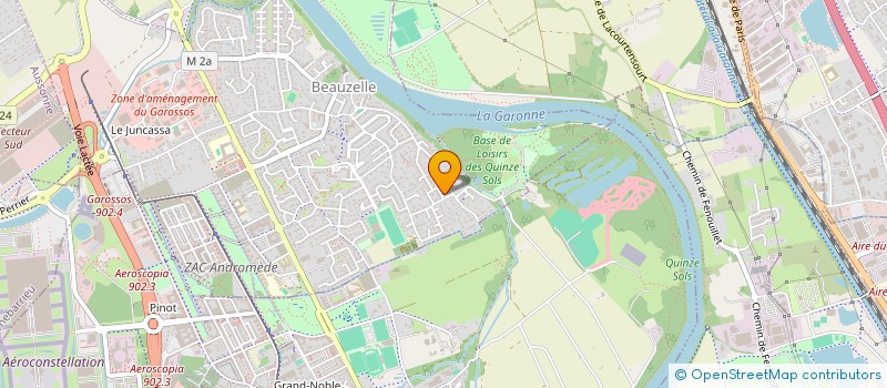 localisation de l'entreprise TOLOSA TAXI DRIVER  BLAGNAC