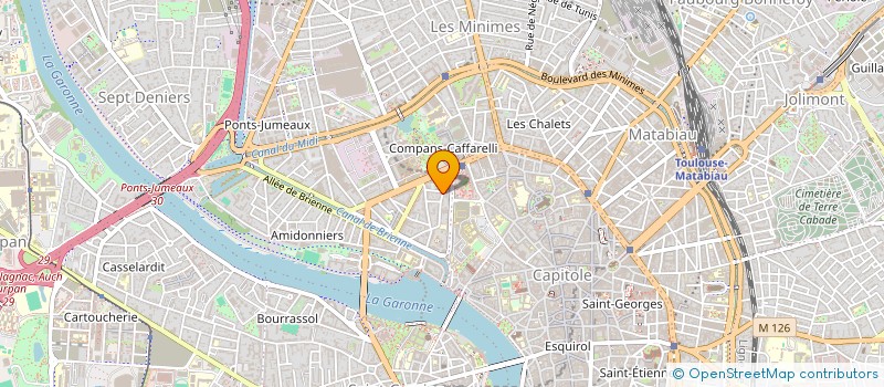 localisation de l'entreprise TOLOSA TOURNE à TOULOUSE
