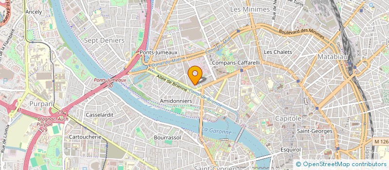localisation de l'entreprise TOLOSAGES DEVELOPPEMENT à TOULOUSE
