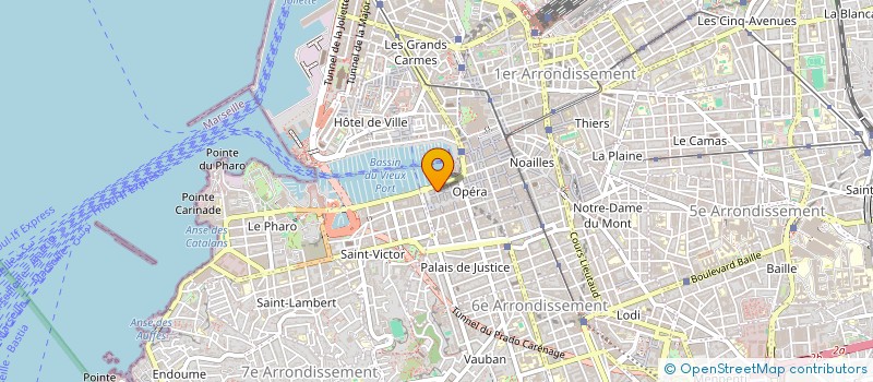 localisation de l'entreprise TOLOSOL à MARSEILLE