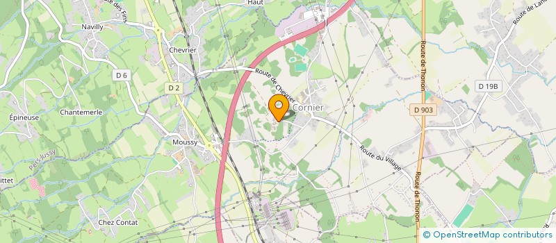 localisation de l'entreprise TOLT EN AURA : LA MAGIE DES CHEVAUX D'ALLURES  CORNIER