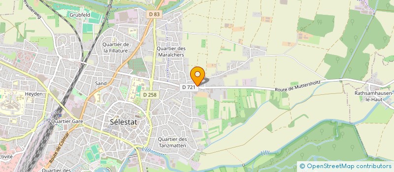localisation de l'entreprise TOLTEC à HILSENHEIM
