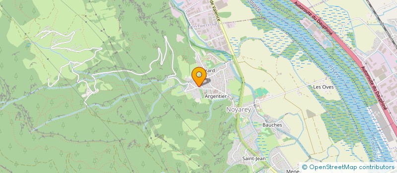 localisation de l'entreprise TOLTEC à NOYAREY