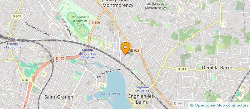 localisation de l'entreprise TOLTECH CONSEIL  ENGHIEN-LES-BAINS