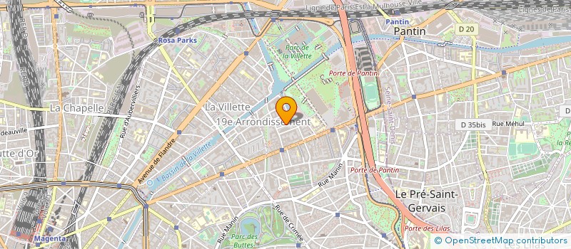 localisation de l'entreprise TOLTECK à COURBEVOIE