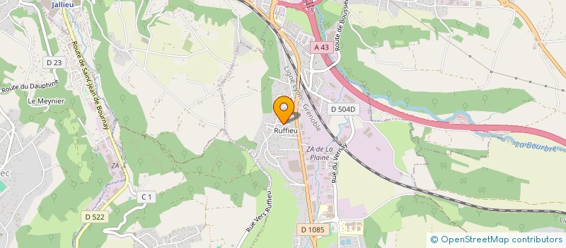 localisation de l'entreprise TOLTEQUE  NIVOLAS-VERMELLE