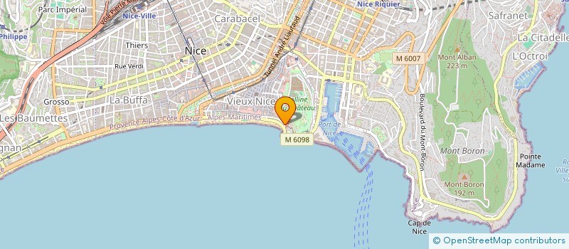 localisation de l'entreprise TOLU  NICE