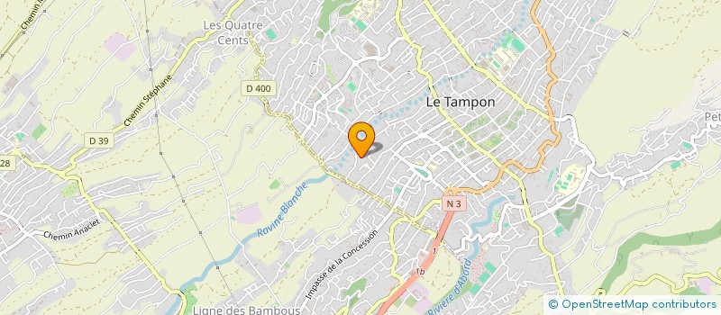 localisation de l'entreprise TOLU INVEST  LE TAMPON