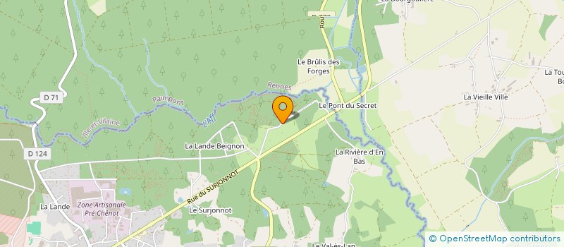 localisation de l'entreprise TOLUCA  BEIGNON