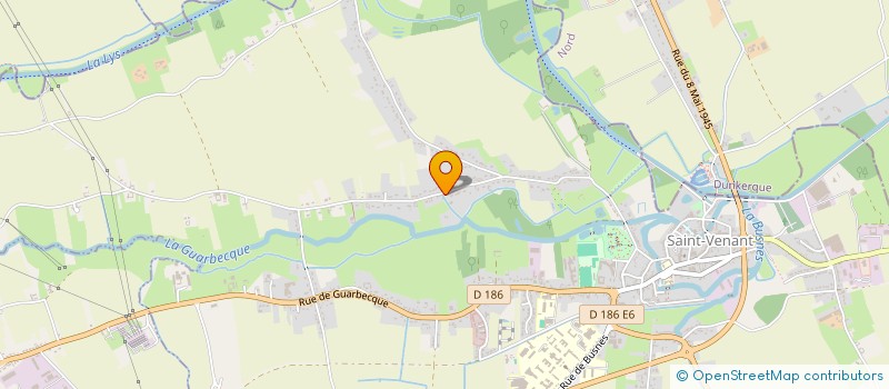 localisation de l'entreprise TOLUD CAFREL  SAINT-VENANT