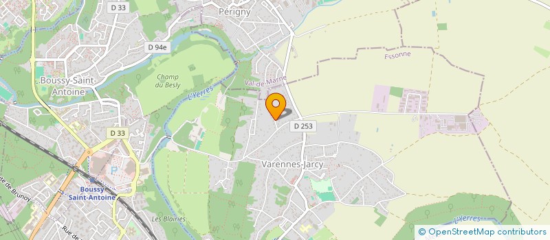 localisation de l'entreprise TOLUMA  VARENNES-JARCY
