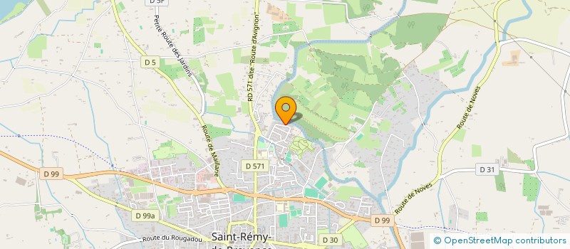 localisation de l'entreprise TOLUMA à SAINT-REMY-DE-PROVENCE