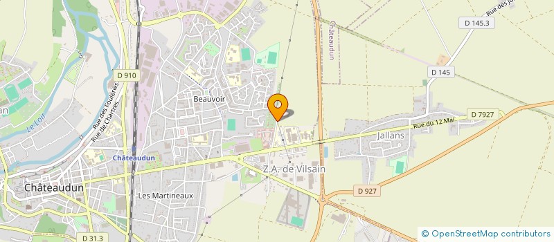 localisation de l'entreprise TOLUTYPE à CHATEAUDUN