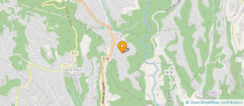 localisation de l'entreprise TOM 1  VENCE