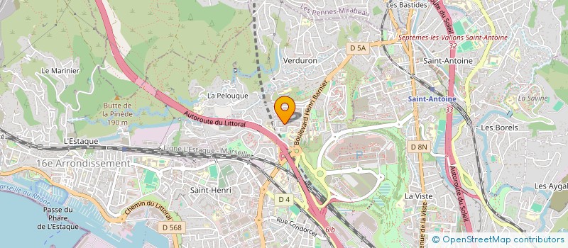 localisation de l'entreprise TOM à MARSEILLE