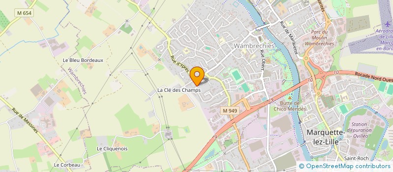 localisation de l'entreprise TOM  WAMBRECHIES