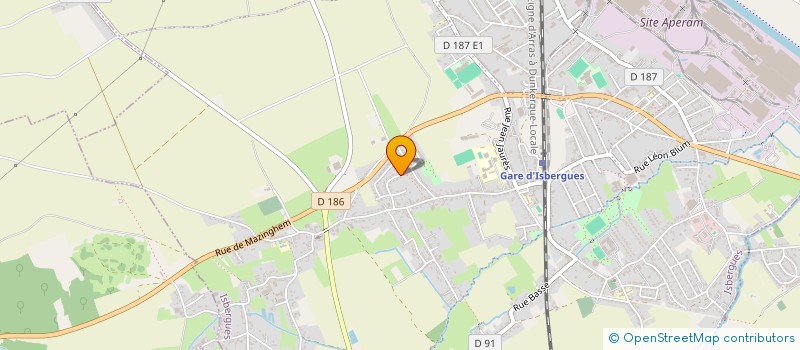 localisation de l'entreprise TOM  ISBERGUES