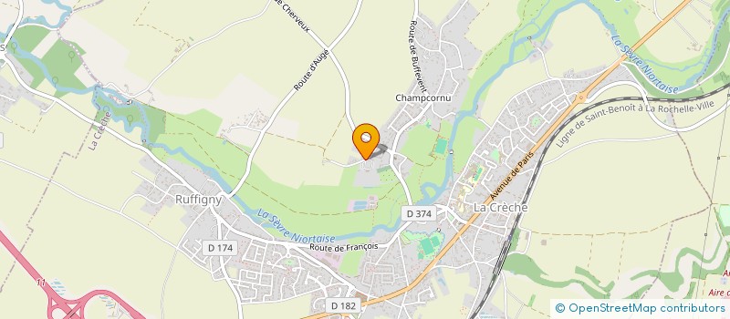 localisation de l'entreprise TOM  LA CRECHE