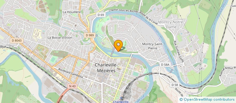 localisation de l'entreprise TOM  CHARLEVILLE-MEZIERES
