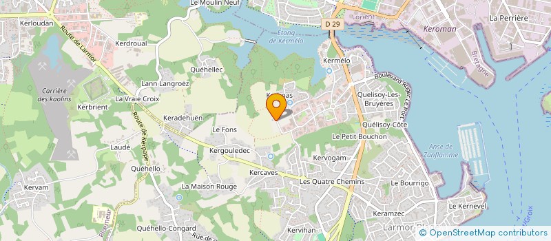 localisation de l'entreprise TOM  LARMOR-PLAGE