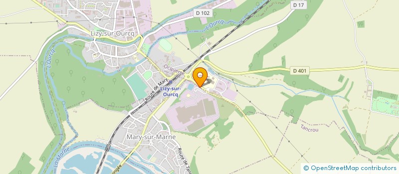 localisation de l'entreprise TOM AFFRETEMENT à MARY-SUR-MARNE
