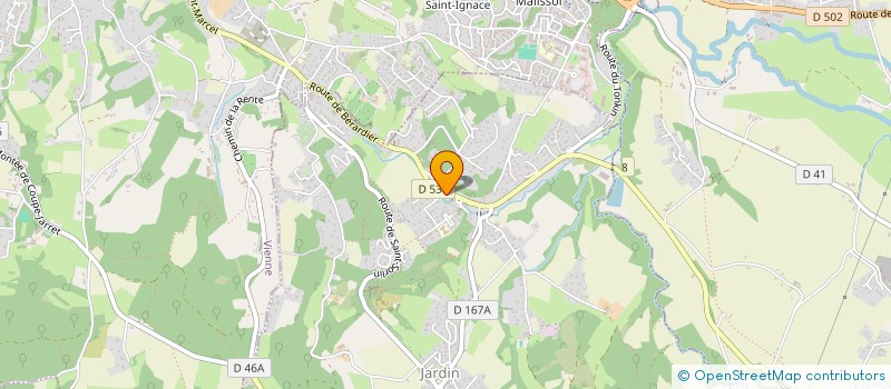 localisation de l'entreprise TOM AND CO  JARDIN