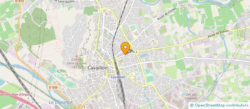 localisation de l'entreprise TOM'ART  CAVAILLON