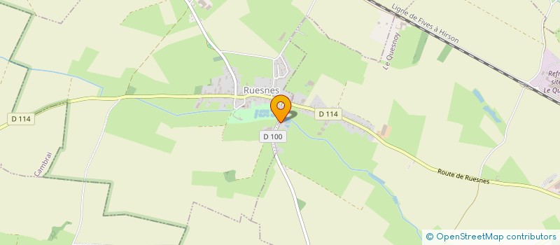 localisation de l'entreprise TOM'BROC  VENDEGIES-SUR-ECAILLON