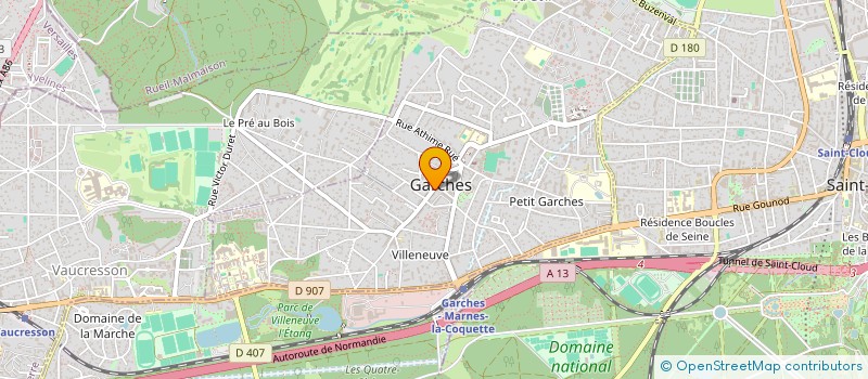 localisation de l'entreprise TOM C à GARCHES
