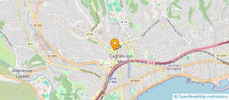 localisation de l'entreprise TOM&CAU à CAGNES-SUR-MER