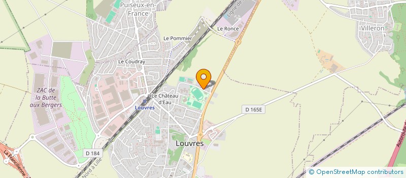 localisation de l'entreprise TOM&CHRIS  LOUVRES