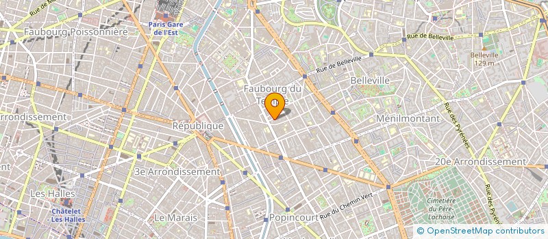 localisation de l'entreprise TOM COM  PARIS