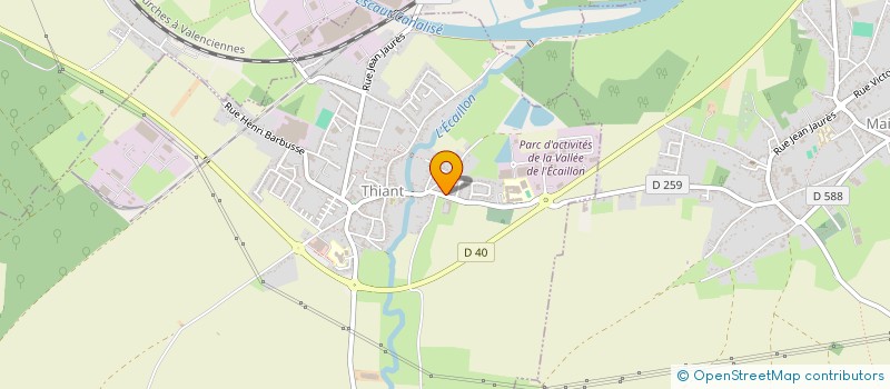 localisation de l'entreprise TOM CONSTRUCT  ROUBAIX