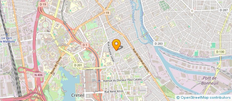 localisation de l'entreprise TOM DISTRIBUTION  CRETEIL