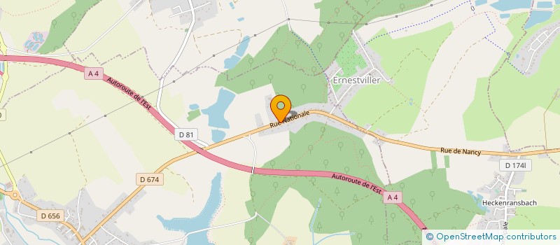 localisation de l'entreprise TOM ET JULIE  PUTTELANGE-AUX-LACS