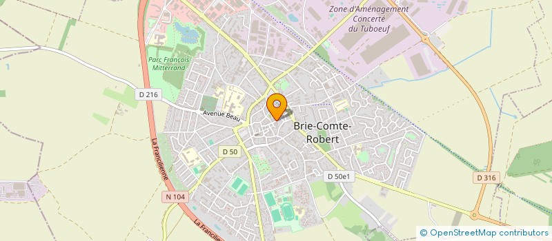 localisation de l'entreprise TOM & ETHAN  BRIE-COMTE-ROBERT