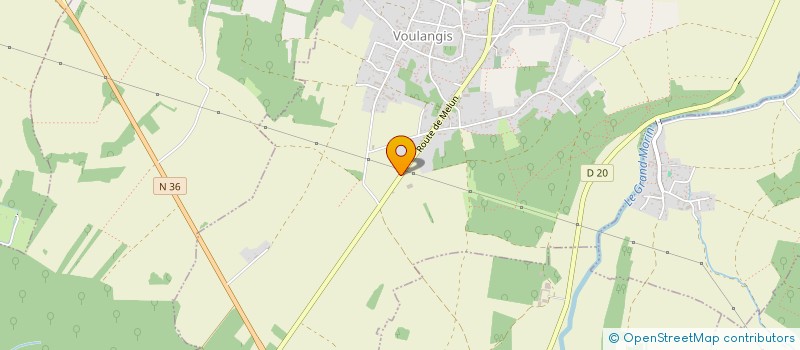 localisation de l'entreprise TOM-HARRIS  VOULANGIS