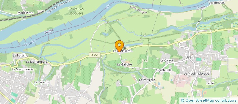 localisation de l'entreprise TOM IMMO  OREE D'ANJOU