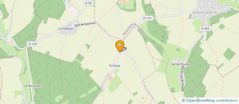 localisation de l'entreprise TOM IMMO  MONTCHEVREUIL