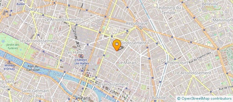 localisation de l'entreprise TOM IMPORT  PARIS