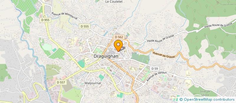 localisation de l'entreprise TOM INVEST à DRAGUIGNAN