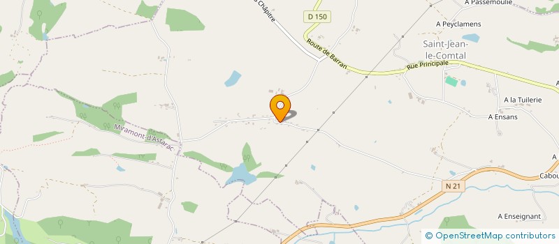 localisation de l'entreprise TOM'INVEST  SAINT-JEAN-LE-COMTAL