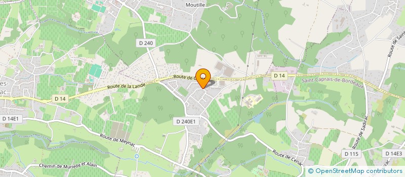 localisation de l'entreprise TOM & JERRY  CAMBLANES-ET-MEYNAC