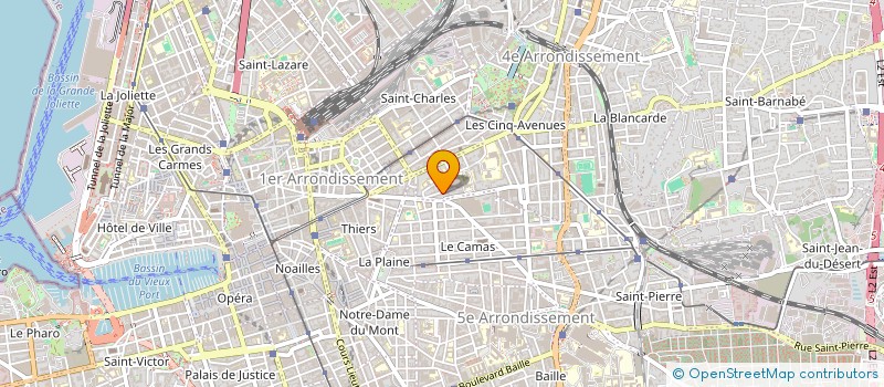 localisation de l'entreprise TOM KAT DESIGN à MARSEILLE