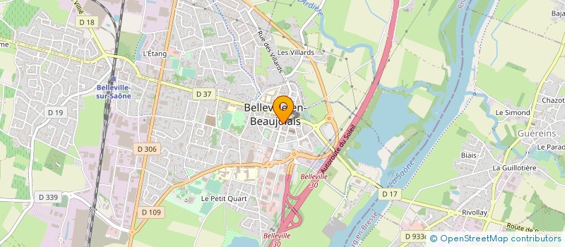 localisation de l'entreprise TOM & LO  BELLEVILLE-EN-BEAUJOLAIS