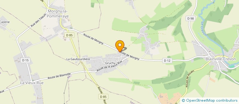 localisation de l'entreprise TOM NAUDIN SERVICES  BLAINVILLE-CREVON