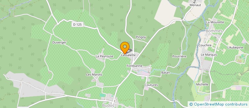 localisation de l'entreprise TOM & NEO  BUDOS